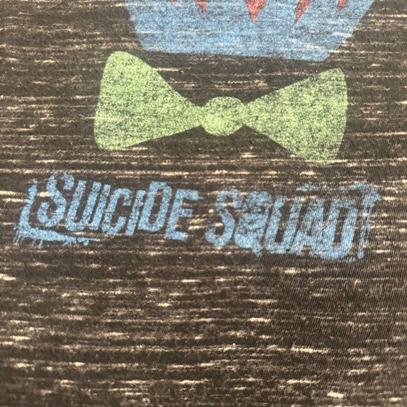 Suicide Squad Joker Graphic Kids T-Shirt Medium Black Heather short sleeve - Picture 5 of 6